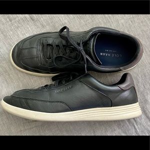 Cole Haan Black Leather Sneakers